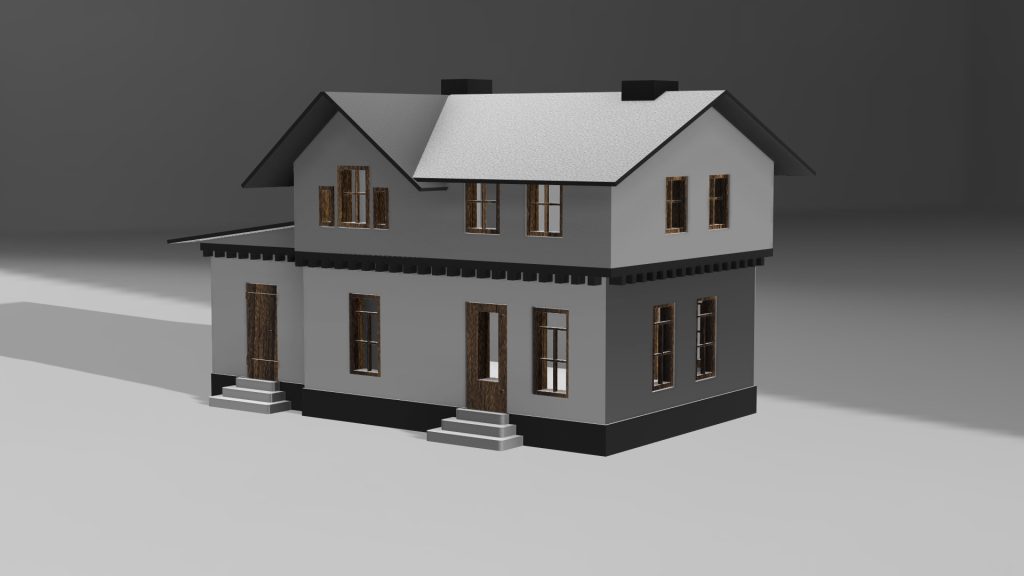3D-Druck STL Free Download H0 Bahnhof Irgendwo Landbahnhof