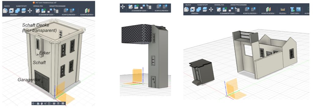 3D-Druck STL Free Download H0 Wasserturm